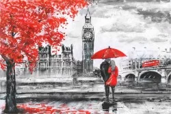 Wallpaper Design and Styles City Maps Transportation City Paintings and Watercolors Modern