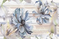 Carta da Parati Design e Stili Flora e Fauna Dipinti e Acquerelli Fiori Natura
