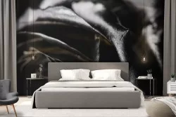 Modern Nature Flowers Wallpaper