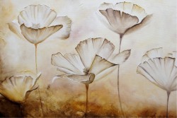 Carta da Parati Design e Stili Flora e Fauna Astratta Fiori Natura Vintage