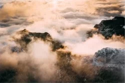 Wallpaper Landscapes and Nature Sunrise Sunset Sky Mountain
