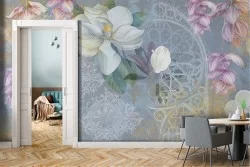 Wallpaper Paintings and Watercolors Flowers Nature