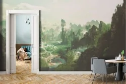 Carta da Parati Foreste e Alberi Fantasy e Dark