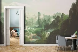 Fantasy and Dark Forests and Trees Wallpaper