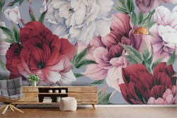 Wallpaper Paintings and Watercolors Flowers Nature