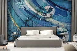 Abstract Wallpaper Stripes and Waves