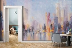 Wallpaper City Paintings and Watercolors