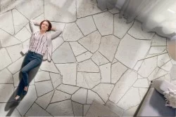 Carta da Parati superficie mattoni in pietra classica