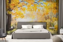 Wallpaper Paintings and Watercolors Forests and Trees Nature