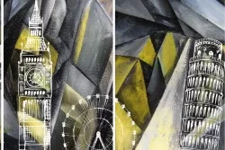 Carta da Parati Design e Stili Mappe Città Trasporti Città Stilizzata