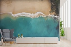 Carta da Parati spiaggia paesaggio mare