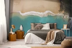 Tropical Beach and Sea Wallpaper