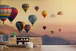Mountain Wallpaper Landscapes Airplanes Rockets Hot Air Balloons