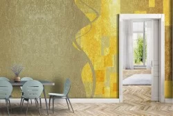 Carta da Parati decorazione design Klimt luxury