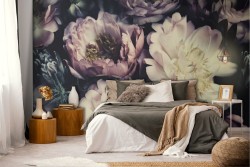 Carta da Parati Fiori Natura Vintage