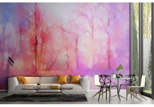 Wallpaper landscape trees fantasy forest