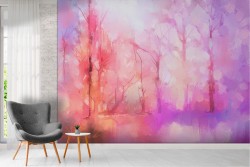 Wallpaper landscape trees fantasy forest