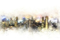 Wallpaper City Maps Transport Design and Styles City Paintings and Watercolors