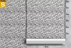 Wallpaper stylized fish nature pattern