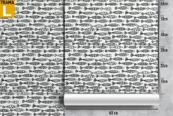 Carta da Parati animali Mondo acquatico Stilizzata