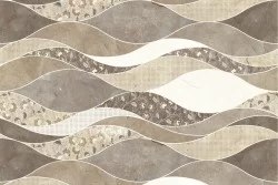 Wallpaper Design and Styles Abstract Modern Stripes and Waves