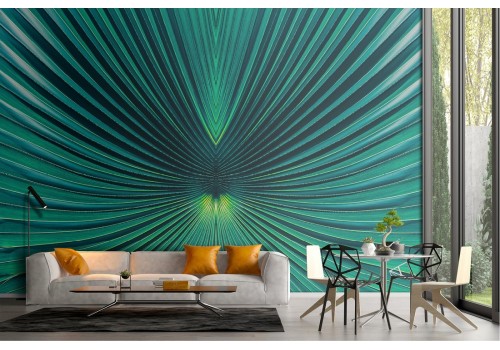 Tropical leaf wallpaper enlargement design 2