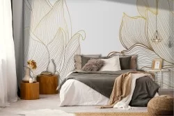 Carta da Parati Fiori Luxury Natura Stilizzata