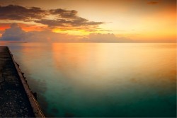 Wallpaper Landscapes and Nature Sunrise Sunset Beach and Sea