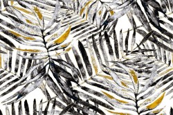 Wallpaper Design and Styles Flora and Fauna Modern Stylized Leaves Nature