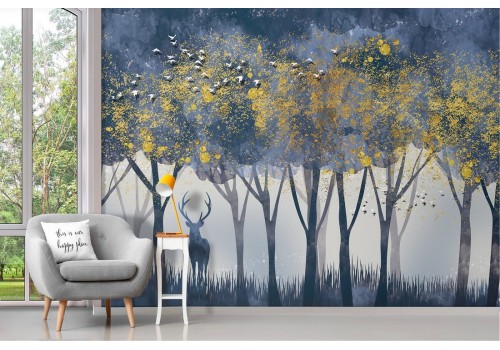 Abstract Forest Glamour Nature Wallpaper 2