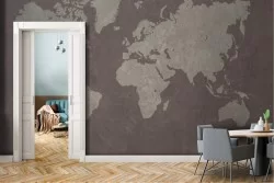 Industrial Urban Maps Wallpaper