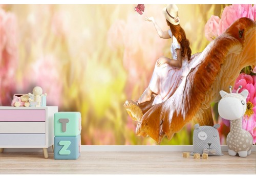 Wallpaper girl flowers nature fantasy 2