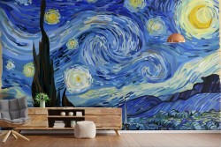 Wallpaper City Paintings and Watercolors