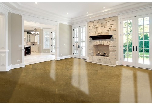 Wallpaper surface texture gold cement