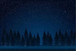 Carta da Parati Bambini Paesaggi e Natura Cielo Foreste e Alberi Paesaggi