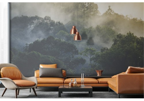 Forest trees landscape wallpaper 2