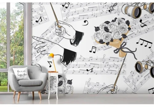 Wallpaper decoration theater opera musical 2