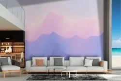 Carta da Parati colore astratto gradienti rosa blu