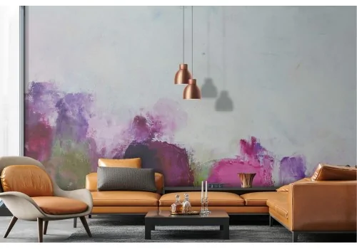 Abstract color flowers wallpaper nature painting 2