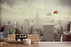 Carta da Parati Città Moderna