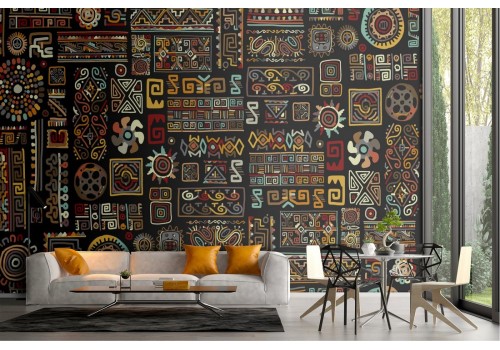 Abstract Geometries 70s Wallpaper 2