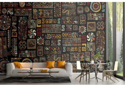 Abstract Geometries 70s Wallpaper 2