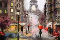 Wallpaper Design and Styles City Maps Transportation Paintings and Watercolors City