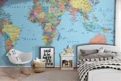 Carta da Parati Mappe