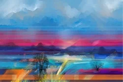 Wallpaper Design and Styles Landscapes and Nature Abstract Forests and Trees Modern