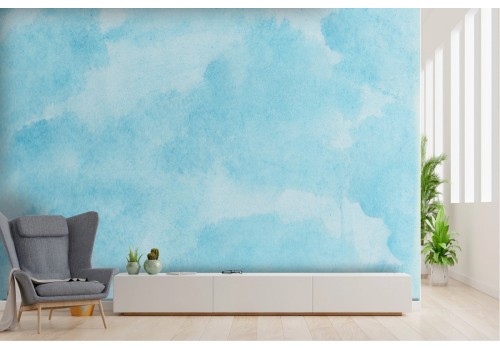 Watercolor painted sky wallpaper