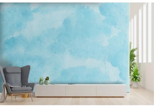 Watercolor painted sky wallpaper