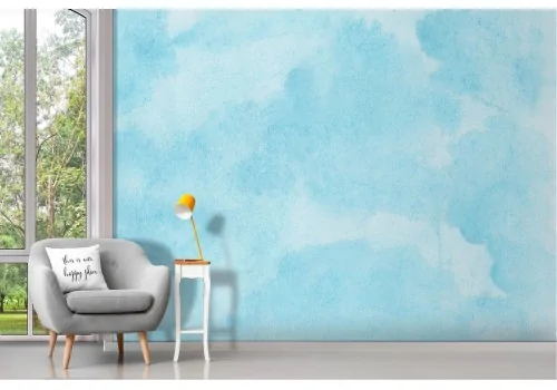 Watercolor painted sky wallpaper 2