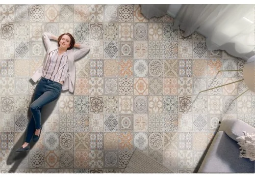 Wallpaper surface ancient tiles 2