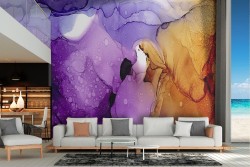 Wallpaper color spots modern abstract design